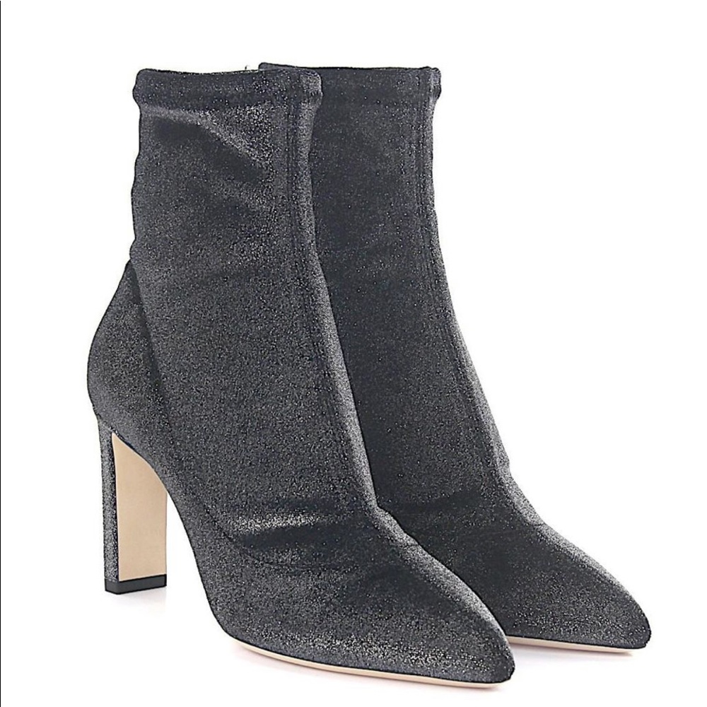Jimmy Choo Ankle Boot Women 100 Louella Anthracite